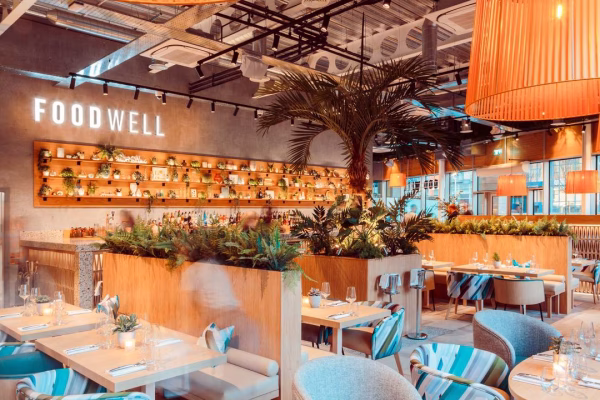 Foodwell/Firefly seating area - a contemporary design by fit out specialists